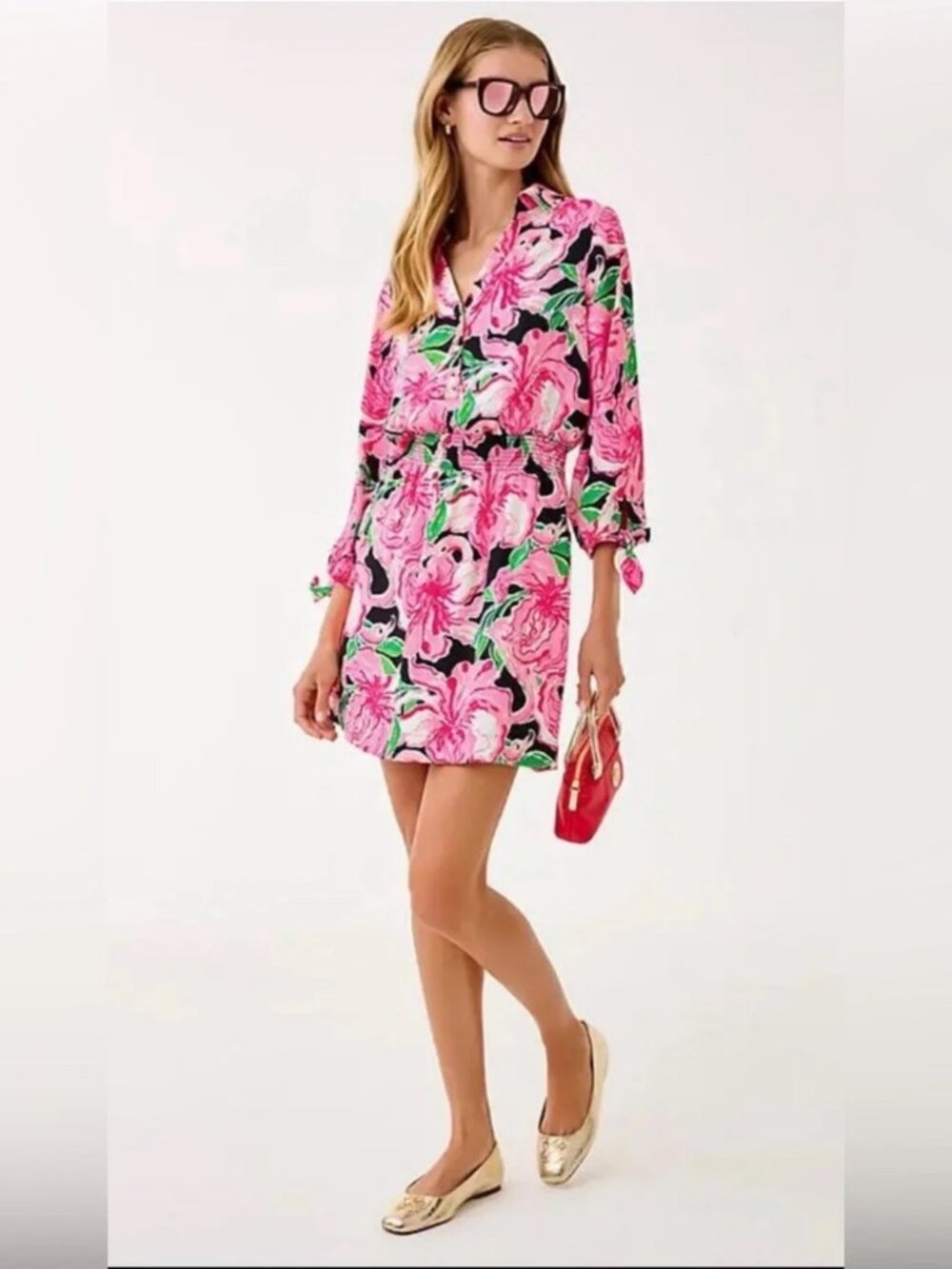Lilly Pulitzer Abralynn Shirt  Dress - Size 10